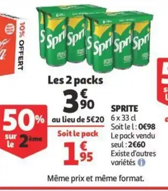 Sprite 6x33cl