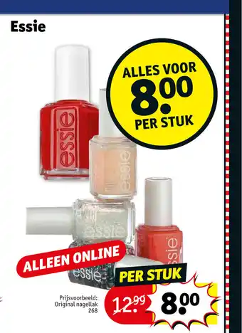 Kruidvat Essie original nagellak 268 aanbieding