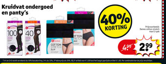 Kruidvat Kruidvat ondergoed en panty's aanbieding