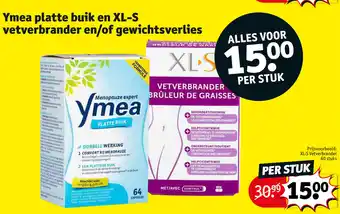 Kruidvat Ymea platte buik en XL-S aanbieding