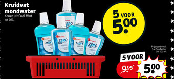 Kruidvat Kruidvat mondwater aanbieding
