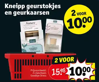 Kruidvat 2 x Geurkaars Goodbye Stress 2 voor aanbieding