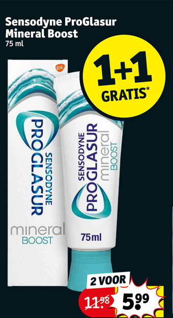 Kruidvat Sensodyne ProGlasur Mineral Boost 75 ml aanbieding