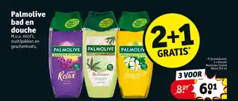 Kruidvat Palmolive bad en douche M.u.v. mini's, multipakken en geschenksets aanbieding