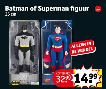 Batman of Superman figuur 35 cm