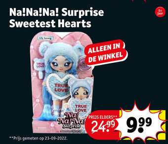 Kruidvat Na!Na!Na! Surprise Sweetest Hearts aanbieding