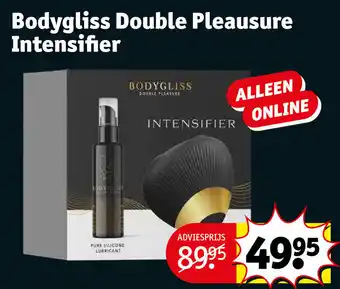 Kruidvat Bodygliss Double Pleausure Intensifier aanbieding