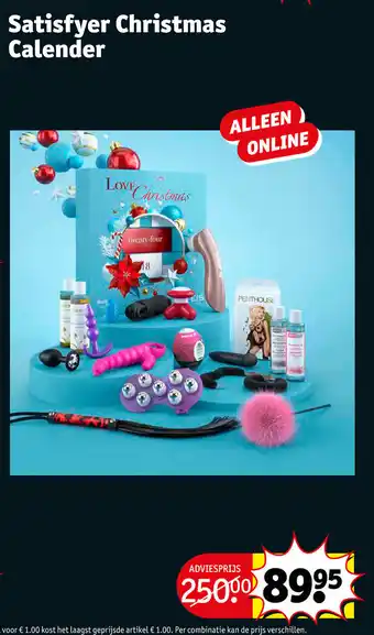Kruidvat Satisfyer Christmas Calendar aanbieding