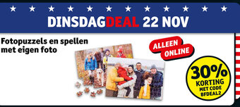 Fotopuzzels en spellen met eigen foto