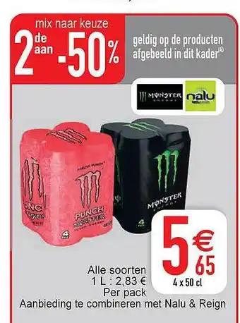 Monster, nalu