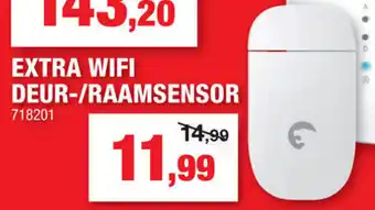 Hubo Extra WiFi Deur-/Raamsensor aanbieding