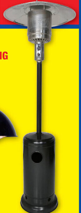 Hubo Terrasverwarmer op Gas aanbieding