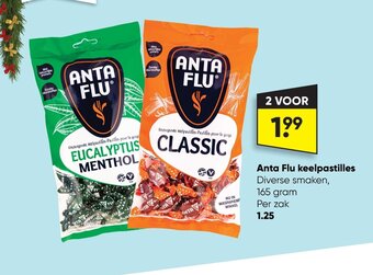 Anta Flu Keelpastilles 165 gram, 2 Voor