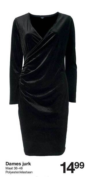Zeeman Dames jurk aanbieding