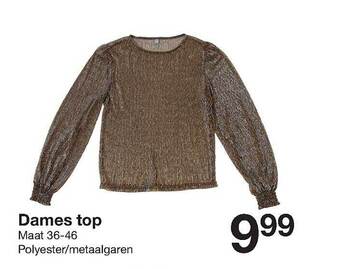 Zeeman Dames top aanbieding