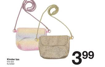 Zeeman Kinder tas aanbieding