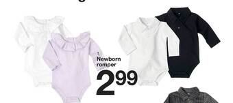Zeeman Newborn romper aanbieding