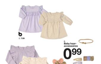 Zeeman Baby haaraccessoires aanbieding
