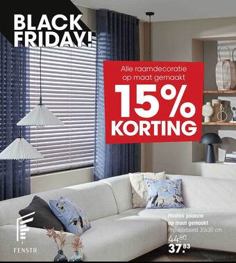 Kwantum Houten jaloezie op maat gemaakt aanbieding
