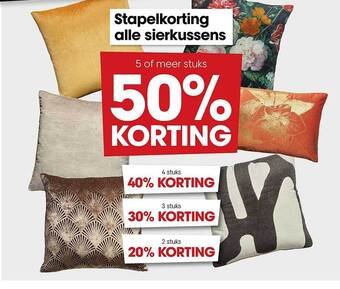 Kwantum Sierkussens aanbieding
