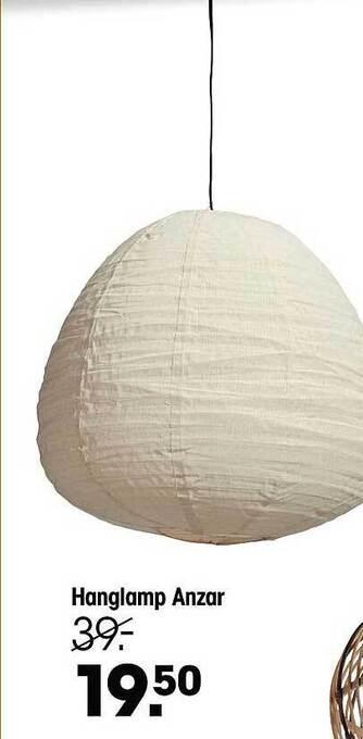 Kwantum Hanglamp anzar aanbieding