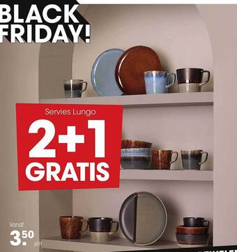 Kwantum Servies lungo aanbieding