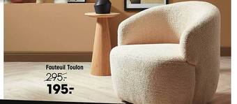 Kwantum Fauteuil toulon aanbieding