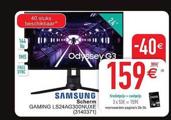 Cora Samsung scherm aanbieding