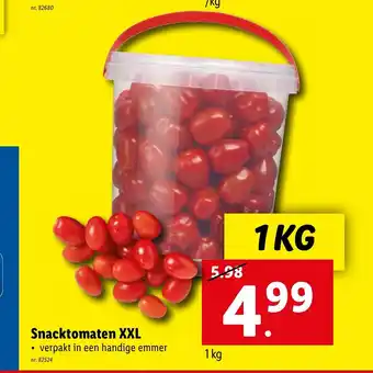 Lidl Snacktomaten XXL 1kg aanbieding