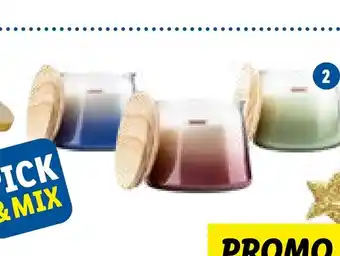 Lidl Livarno Home minigeurkaars in glas aanbieding