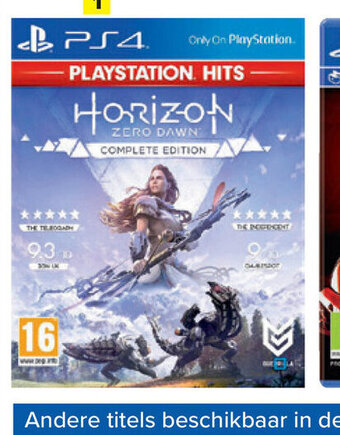 Carrefour PS4 Hits Horizon: Zero Dawn aanbieding