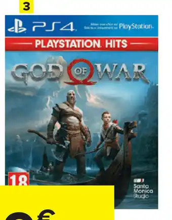 Carrefour PS4 Hits God of War aanbieding