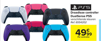 Carrefour PS5 Draadloze Controller DualSense aanbieding