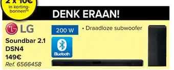 Carrefour LG Soundbar 2.1 DSN4 aanbieding