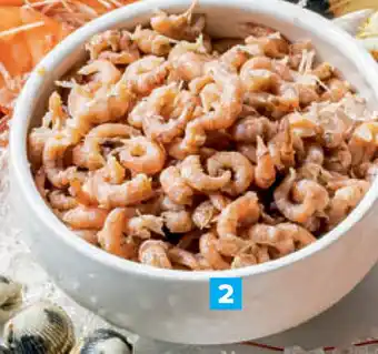 Carrefour Gepelde Grijze Garnalen Extra 100g aanbieding