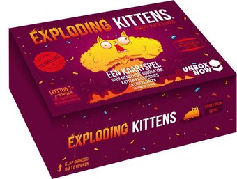 Exploding kittens party pack - nederlandstalig kaartspel
