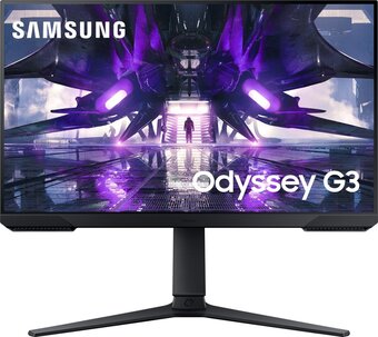 Bol.com Samsung odyssey g3 - full hd gaming monitor - 144hz - 24 inch aanbieding