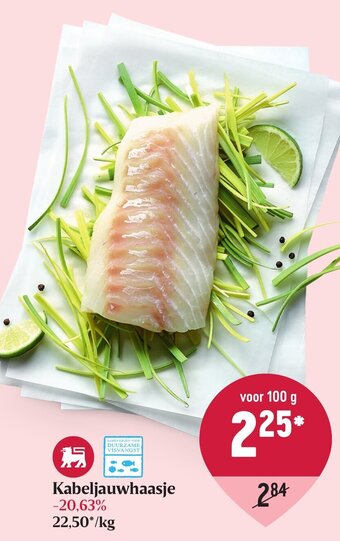 Kabeljauwhaasje 100g
