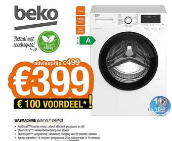 Expert Beko wasmachine aanbieding
