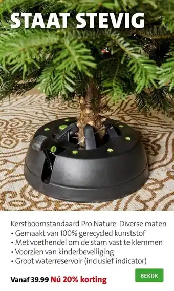 Kerstboomstandaard pro nature