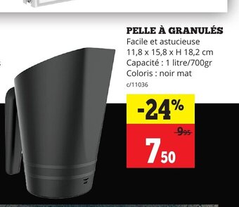 Pelle a granules