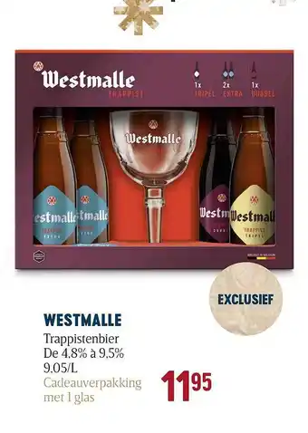 Delhaize Westmalle trappistenbier aanbieding