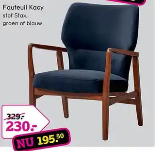Leen Bakker Fauteuil kacy aanbieding