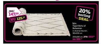 Leen Bakker Tapijt boho of bohemian aanbieding