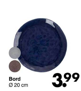Wibra Bord aanbieding