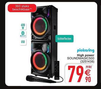 Cora Pickering high power aanbieding