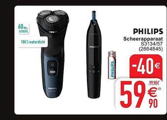 Cora Philips scheerapparaat aanbieding