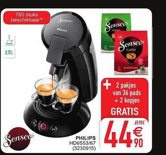 Cora Philips senseo aanbieding