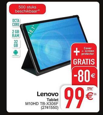Cora Lenovo tablet aanbieding