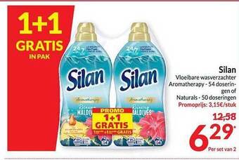 Intermarché Silan vloeibare wasverzachter aanbieding